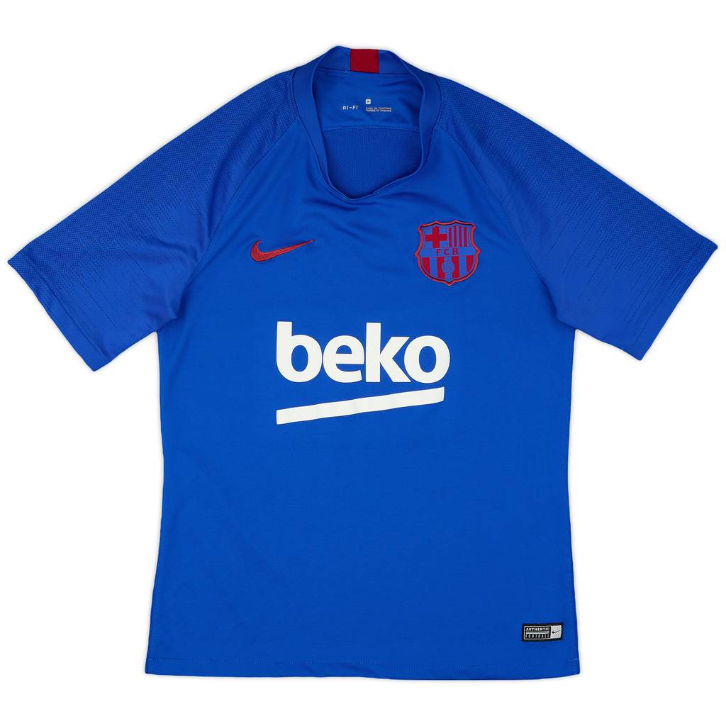 2019-20 Barcelona Nike Training Shirt - 9/10 - (M)