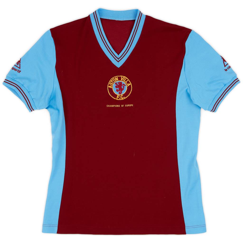 1982-83 Aston Villa Home Shirt - 9/10 - (S)