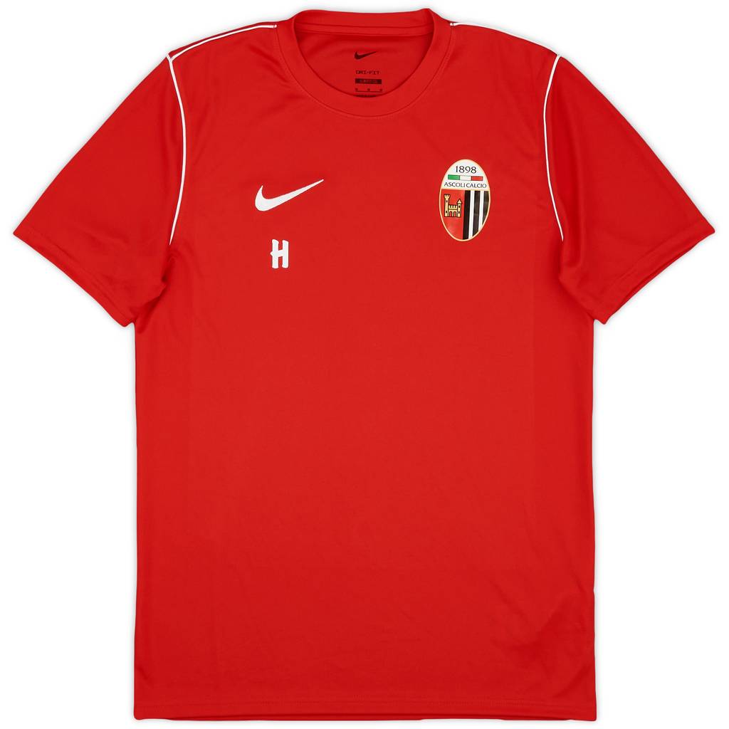2023-24 Ascoli Nike Staff Issue Training Shirt 'H' - 10/10 - (M)