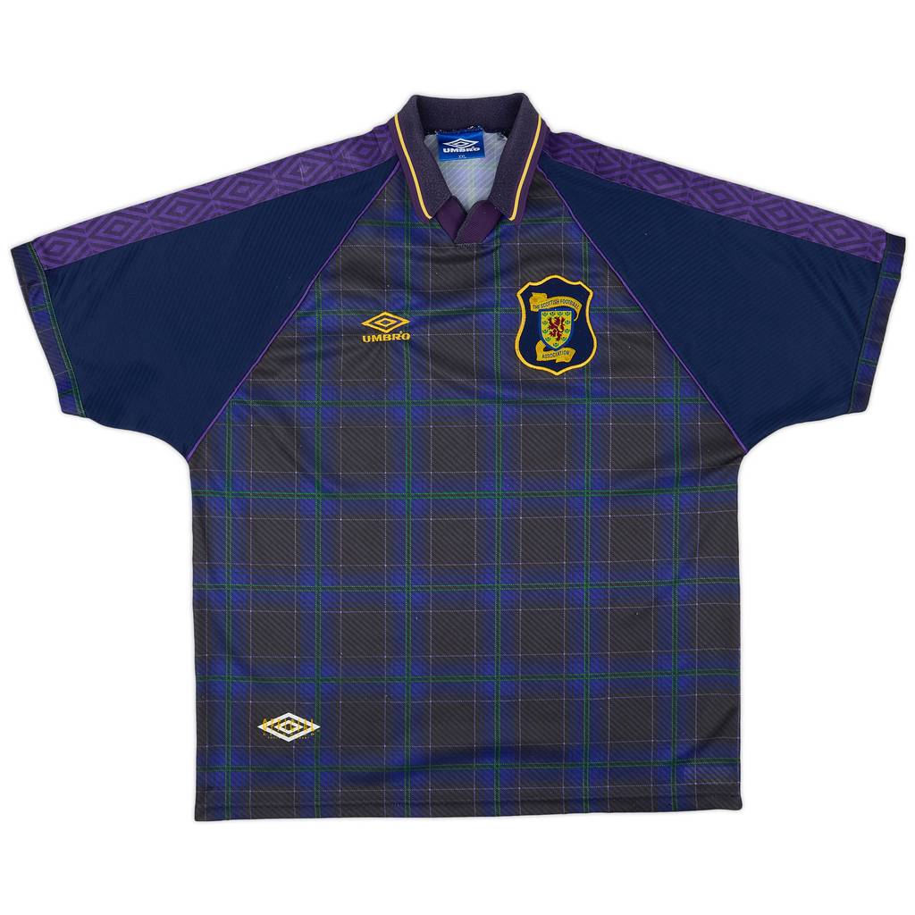 1994-96 Scotland Home Shirt - 8/10 - (XXL)