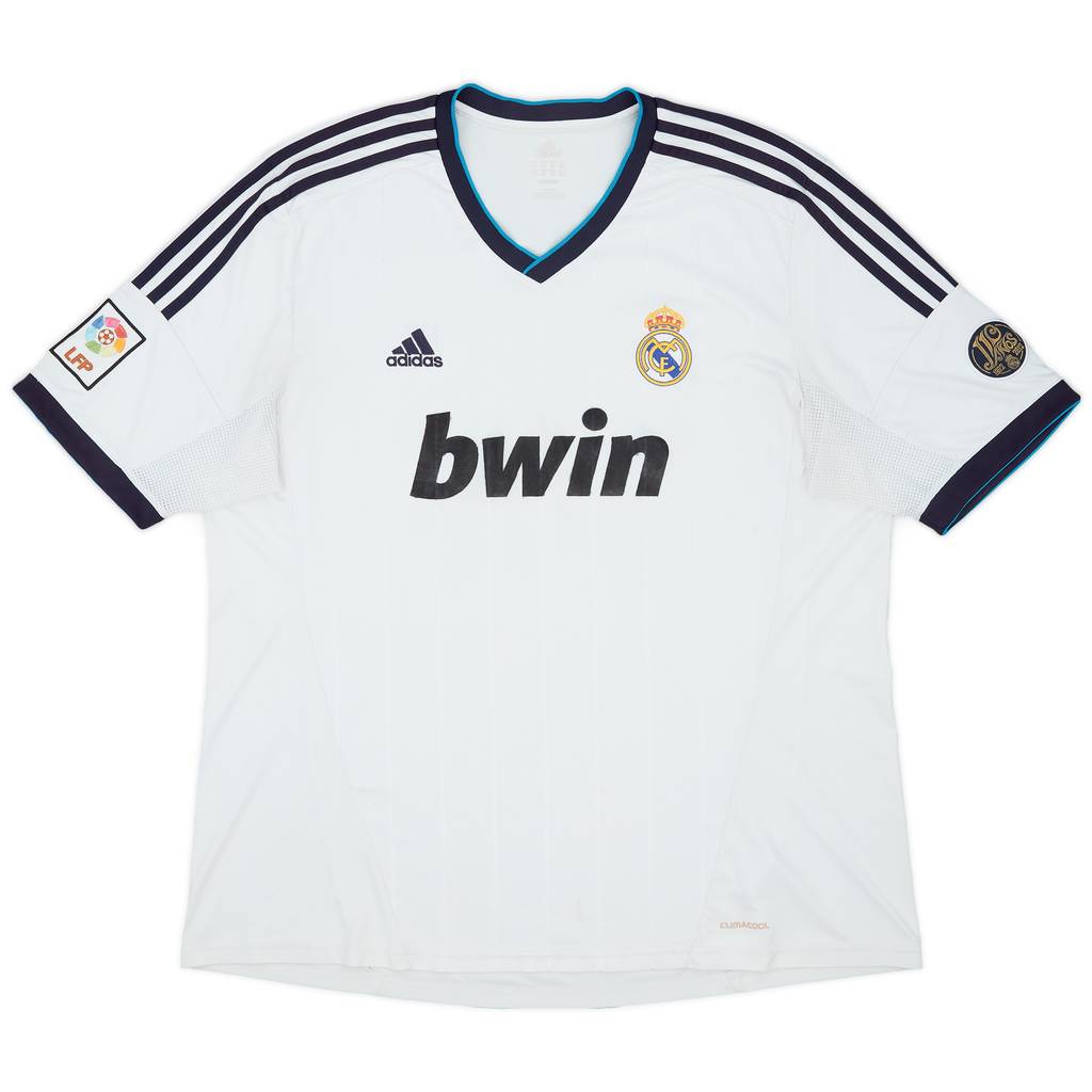 2012-13 Real Madrid Home Shirt - 5/10 - (XXL)