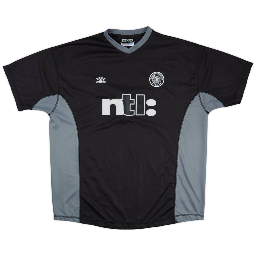 2001-02 Celtic Umbro Training Shirt - 8/10 - (XXL)