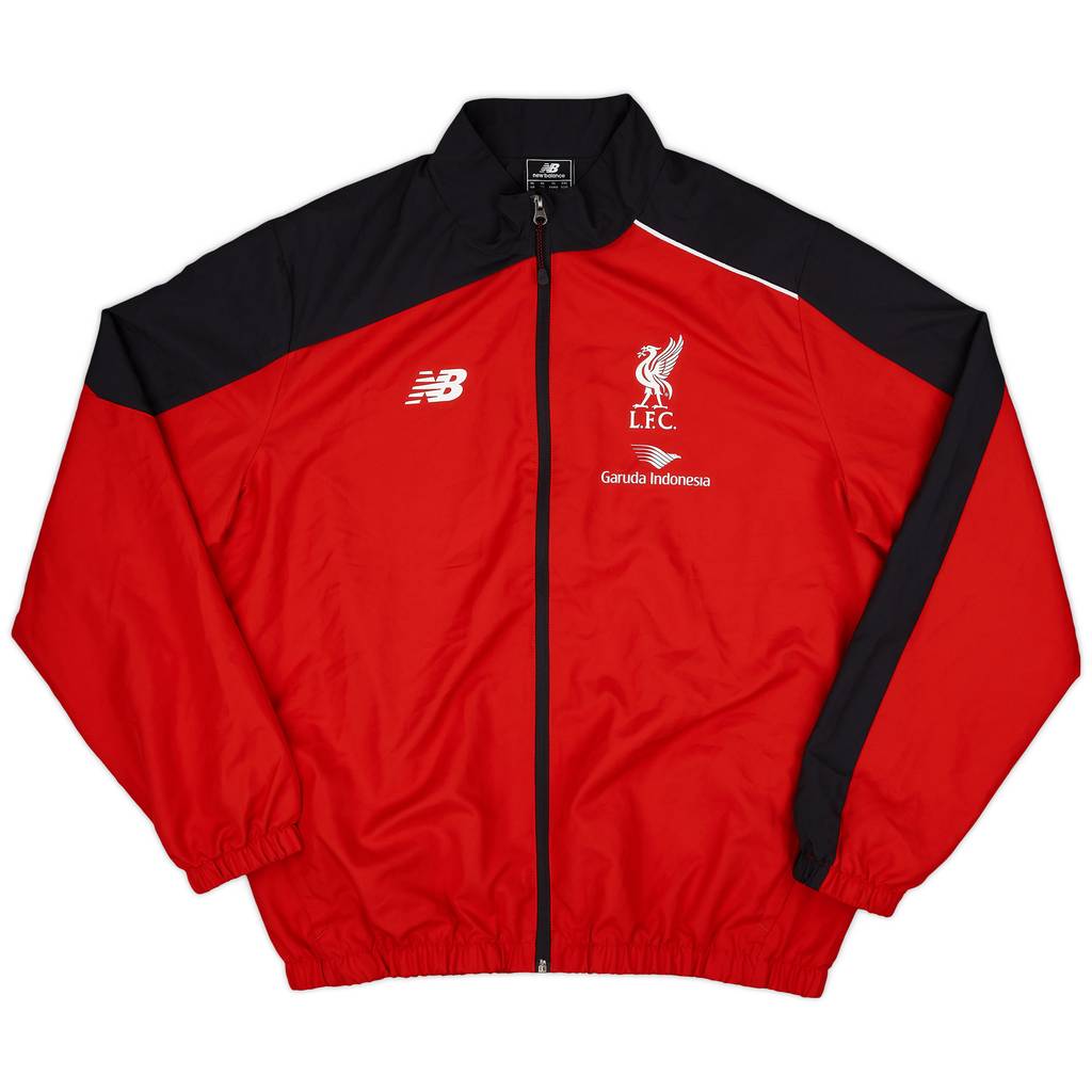 2015-16 Liverpool New Balance Track Jacket - 9/10 - (XL)