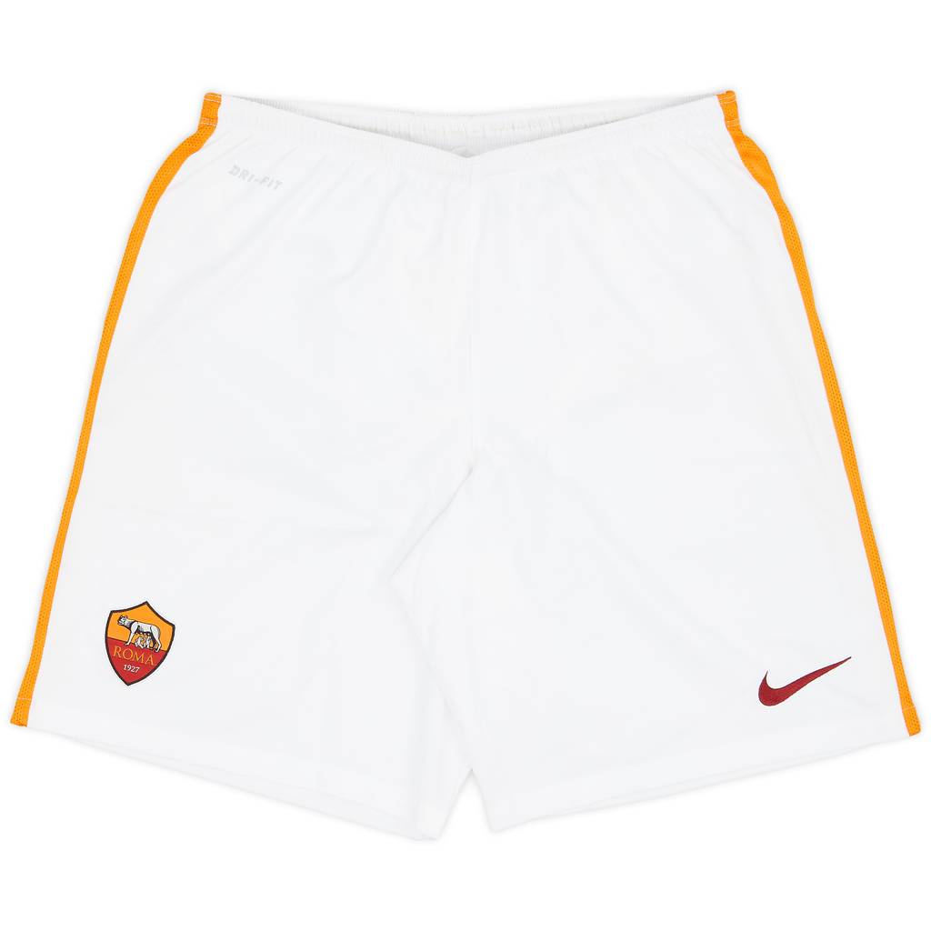2015-16 Roma Away Shorts - 9/10 - (L)