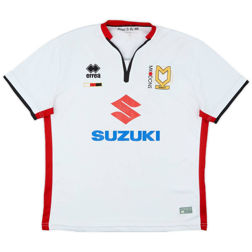 2015-16 MK Dons Home Shirt - 6/10 - (M)