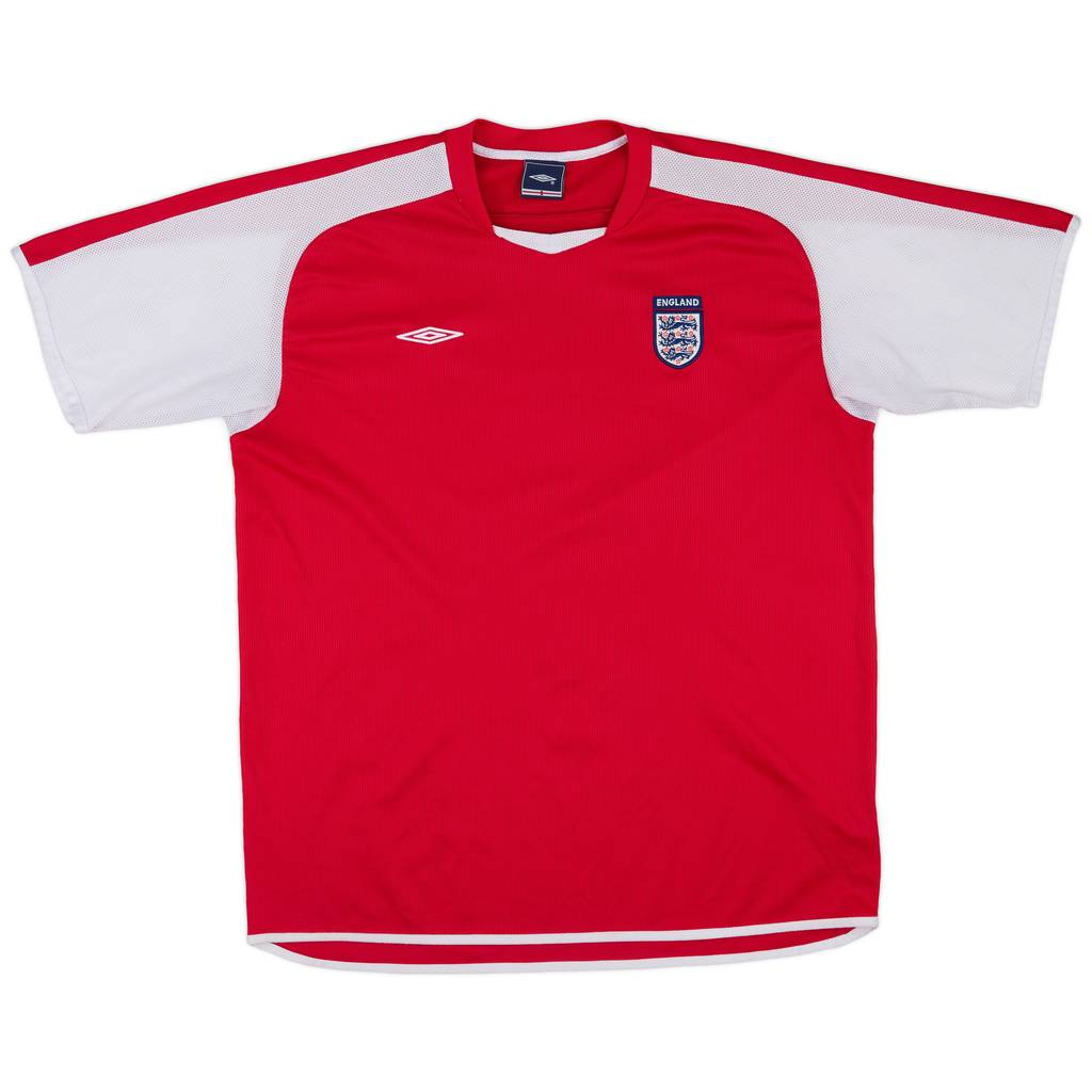 2004-05 England Umbro Training Shirt - 8/10 - (XL)
