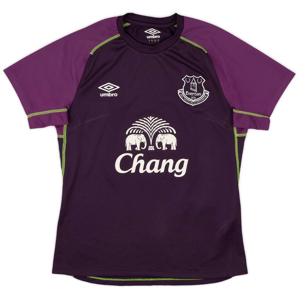 2014-15 Everton GK S/S Shirt - 8/10 - (S)