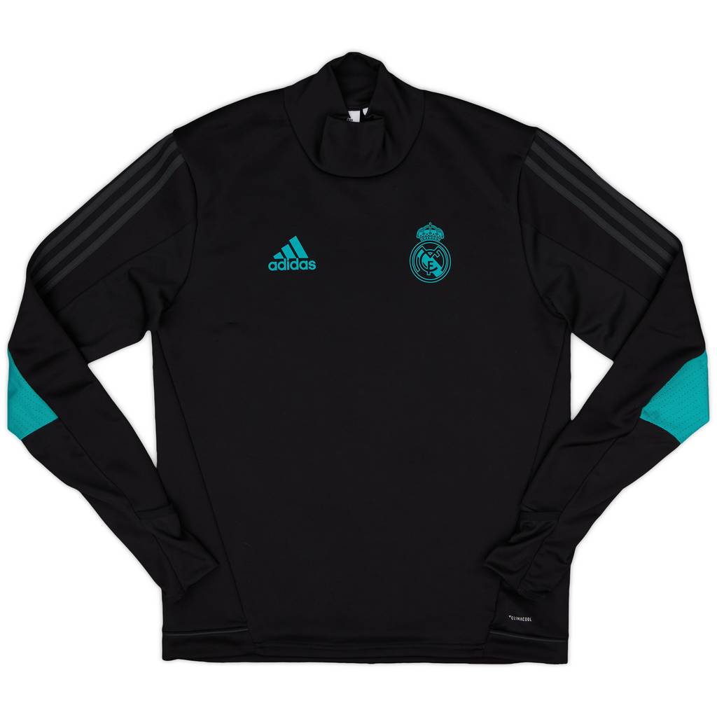 2017-18 Real Madrid adidas Sweat Top - 9/10 - (M)