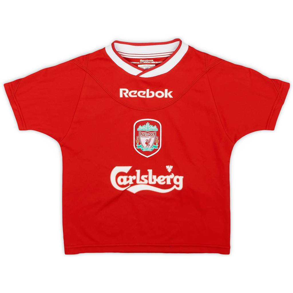 2002-04 Liverpool Home Shirt - 9/10 - (2-3 Years)
