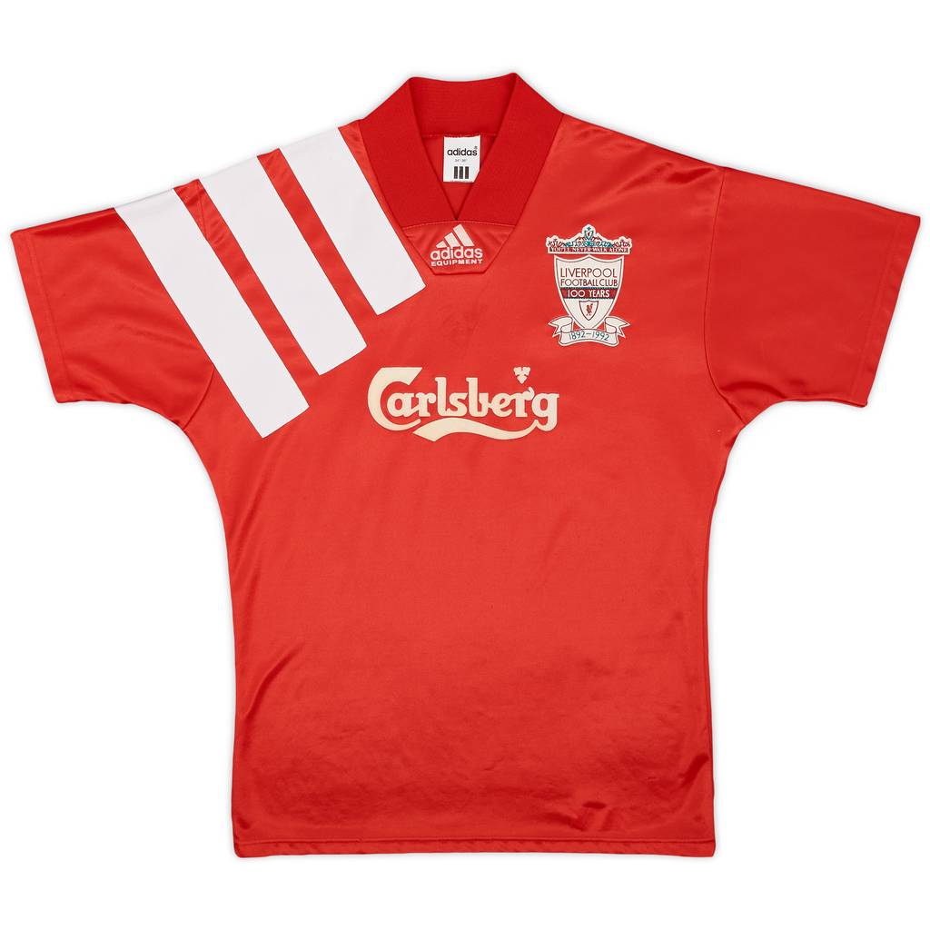 1992-93 Liverpool Centenary Home Shirt - 5/10 - (S)
