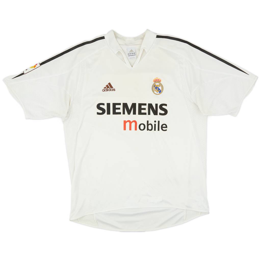 2004-05 Real Madrid Home Shirt - 5/10 - (L)