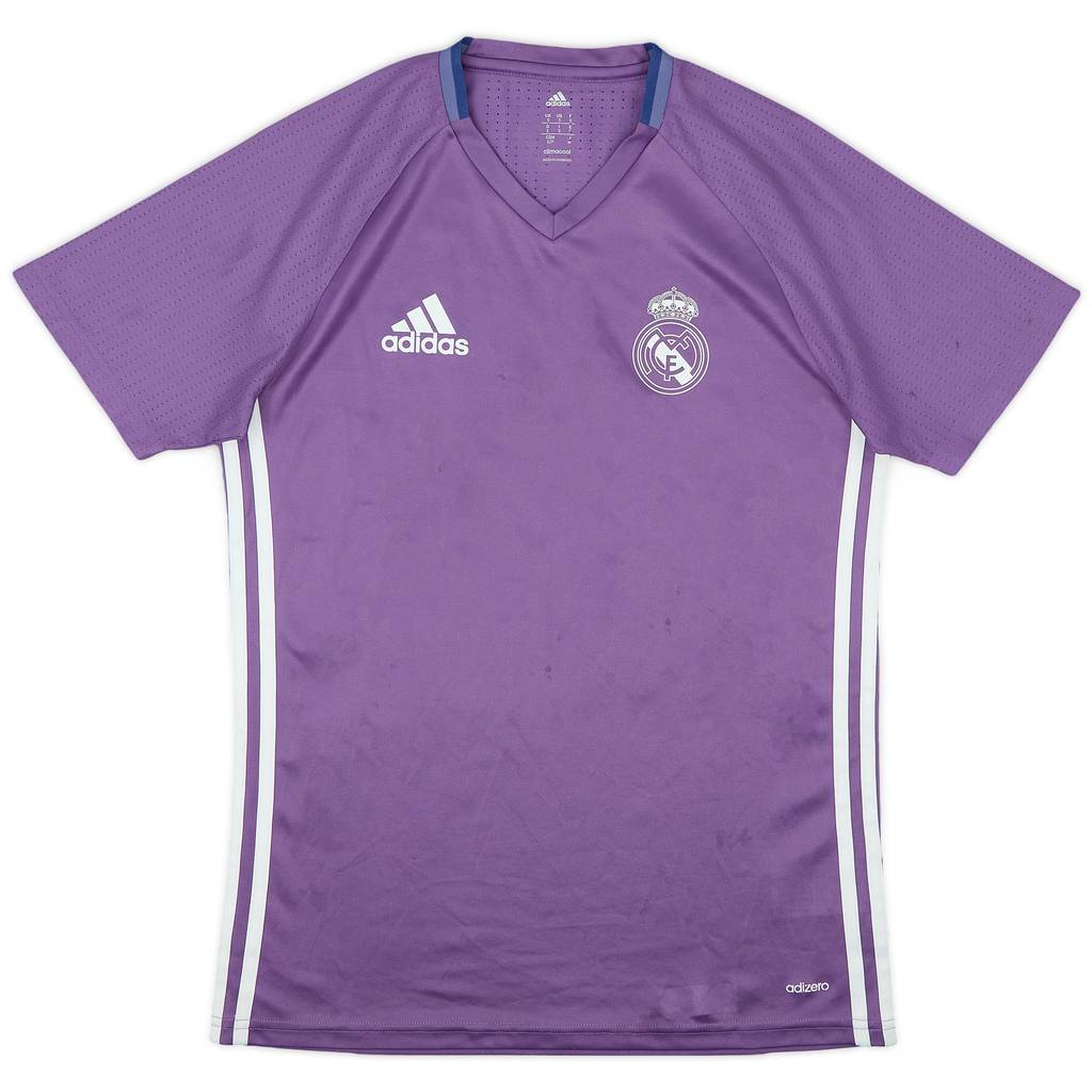 2016-17 Real Madrid adizero Training Shirt - 8/10 - (S)