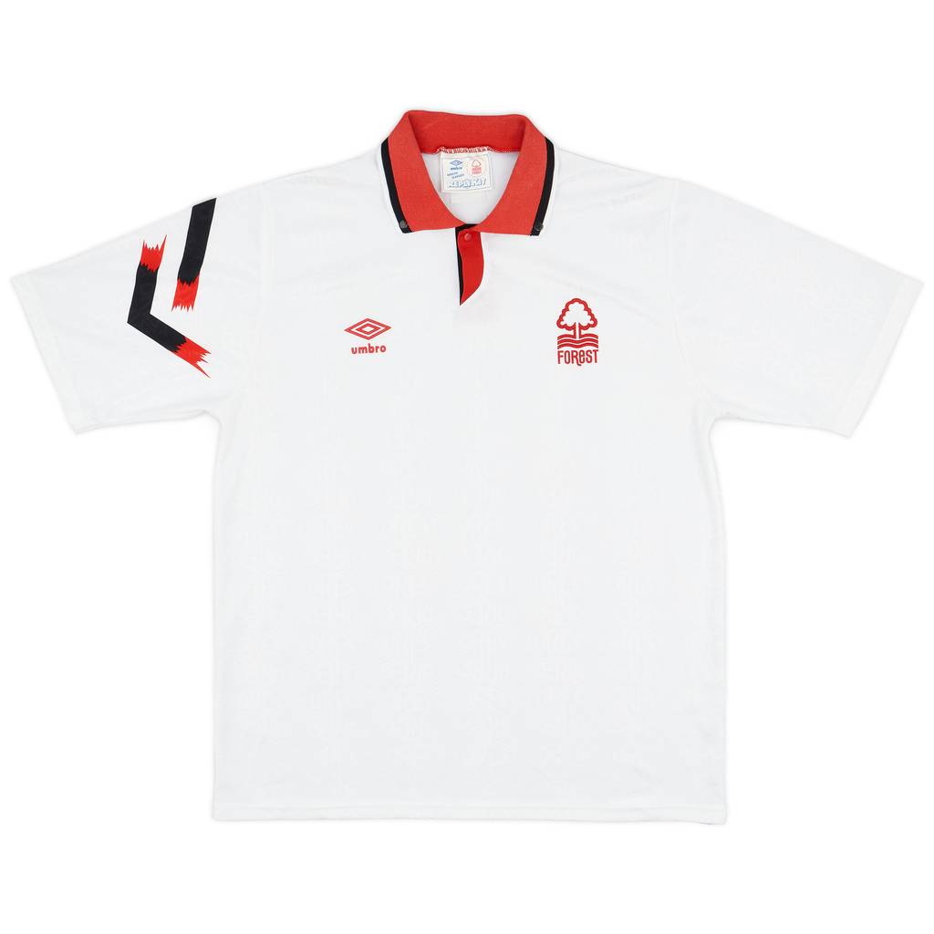1991-93 Nottingham Forest Away Shirt - 8/10 - (L)