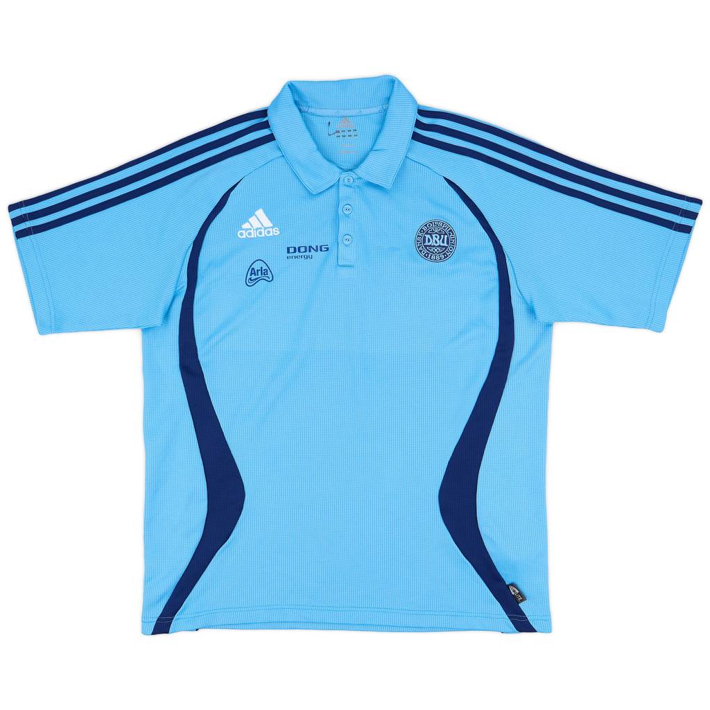 2005-06 Denmark adidas Training Polo - 8/10 - (L/XL)