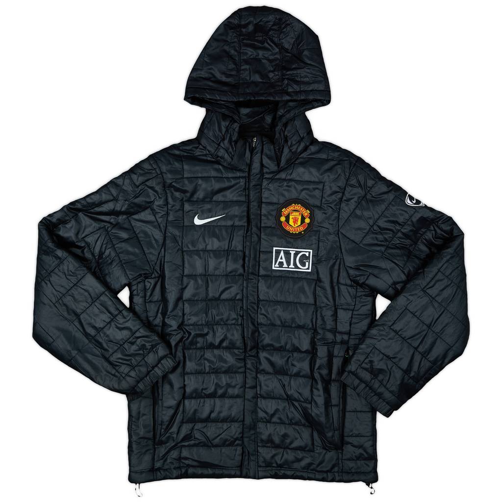 2006-07 Manchester United Nike Padded Bench Coat - 8/10 - (S)