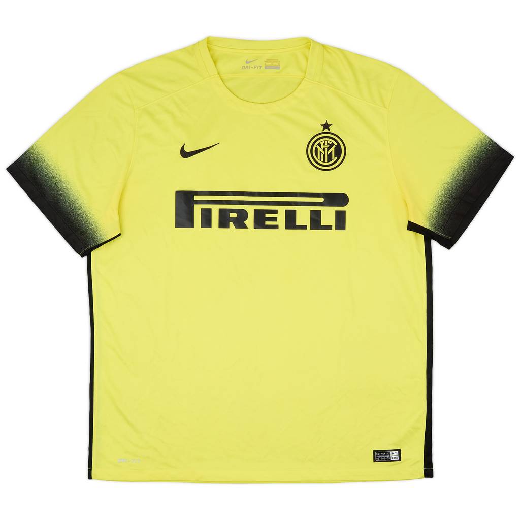 2015-16 Inter Milan Third Shirt - 7/10 - (XL)