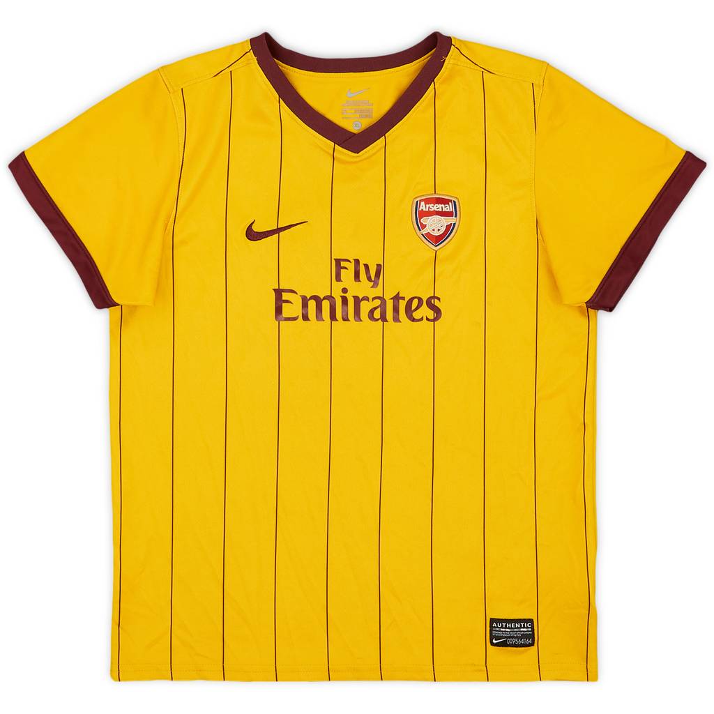 2010-13 Arsenal Away Shirt - 5/10 - (7-8 Years)