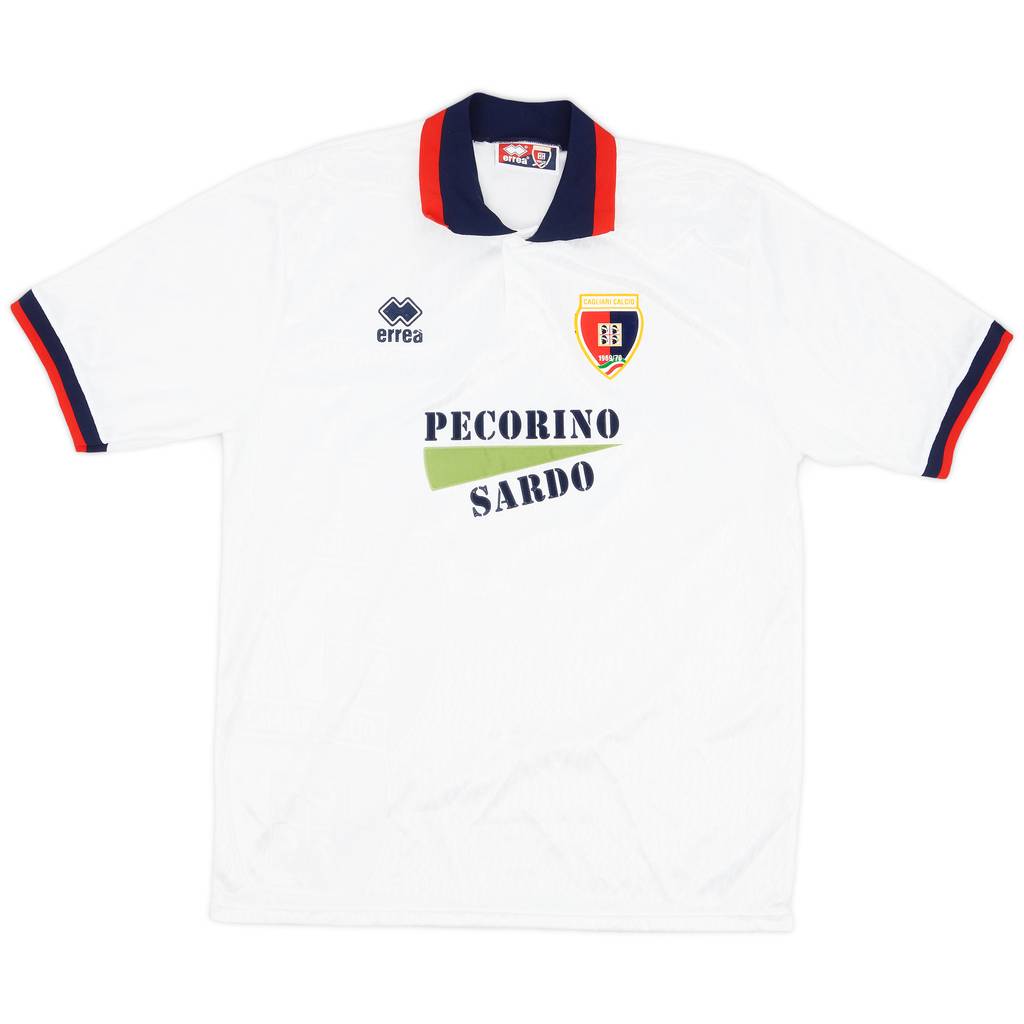 1993-95 Cagliari Away Shirt - 9/10 - (XL)