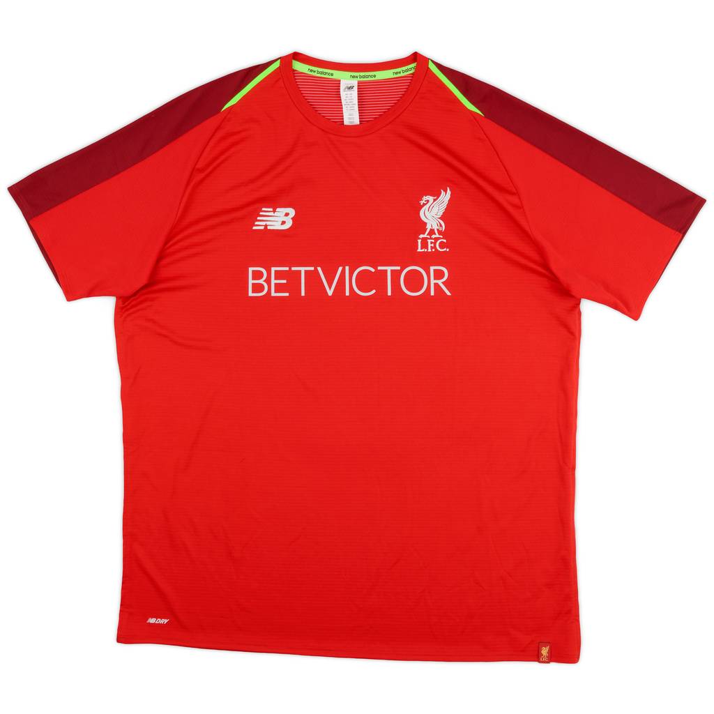 2018-19 Liverpool New Balance Training Shirt - 9/10 - (XXL)