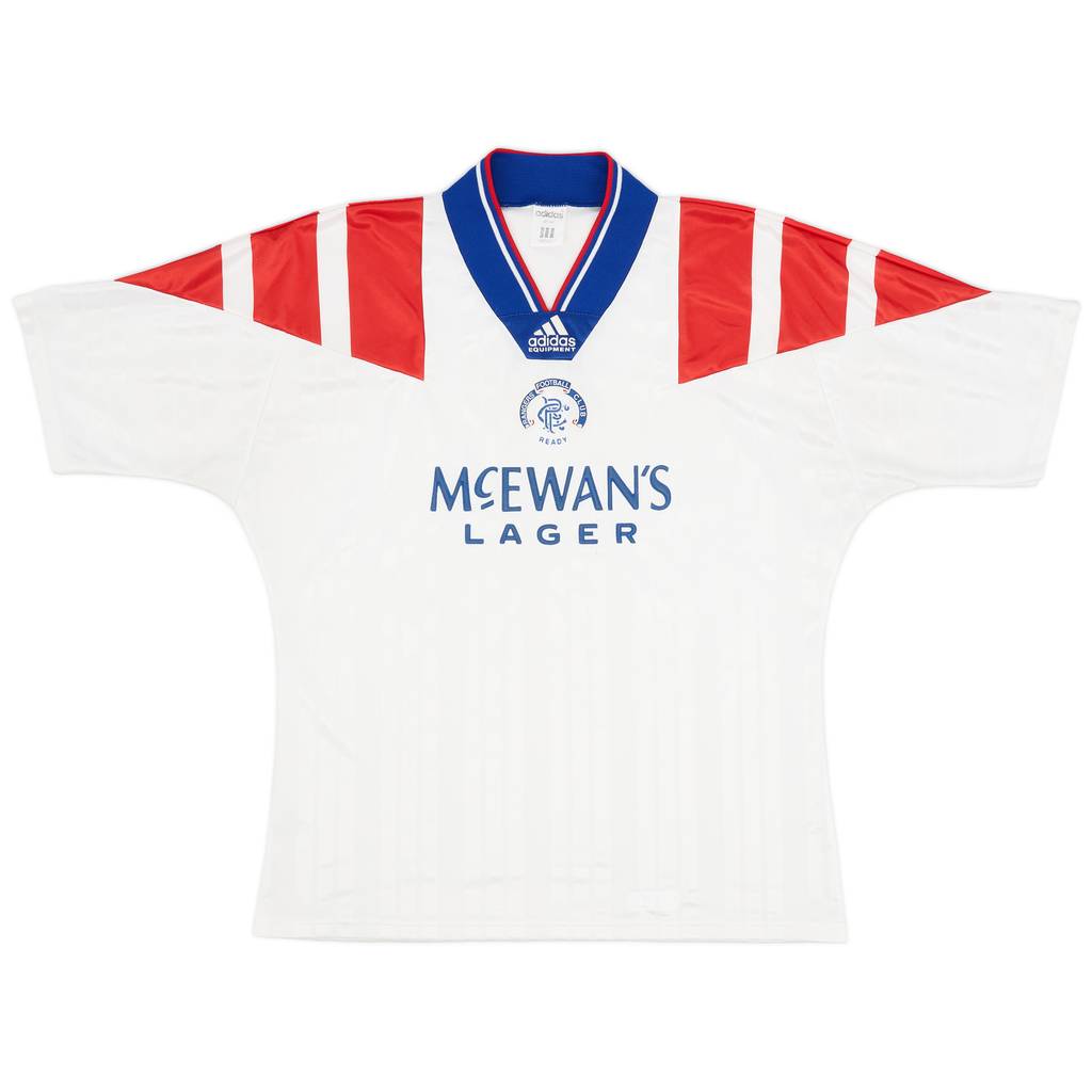 1992-93 Rangers Away Shirt - 8/10 - (L)