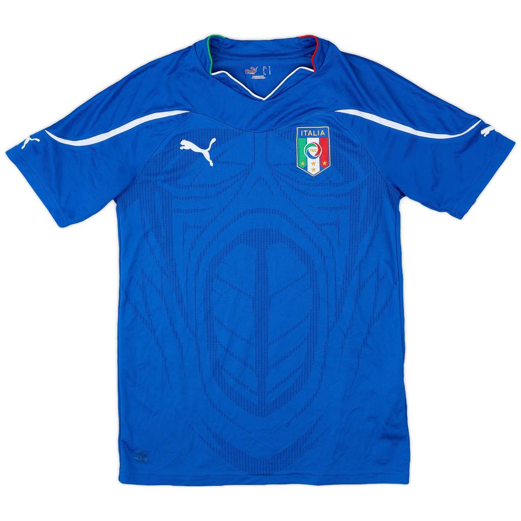 2010-12 Italy Home Shirt - 8/10 - (S)
