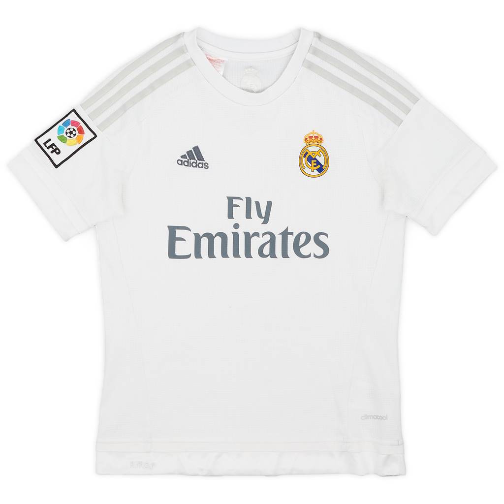 2015-16 Real Madrid Home Shirt - 6/10 - (M.Boys)
