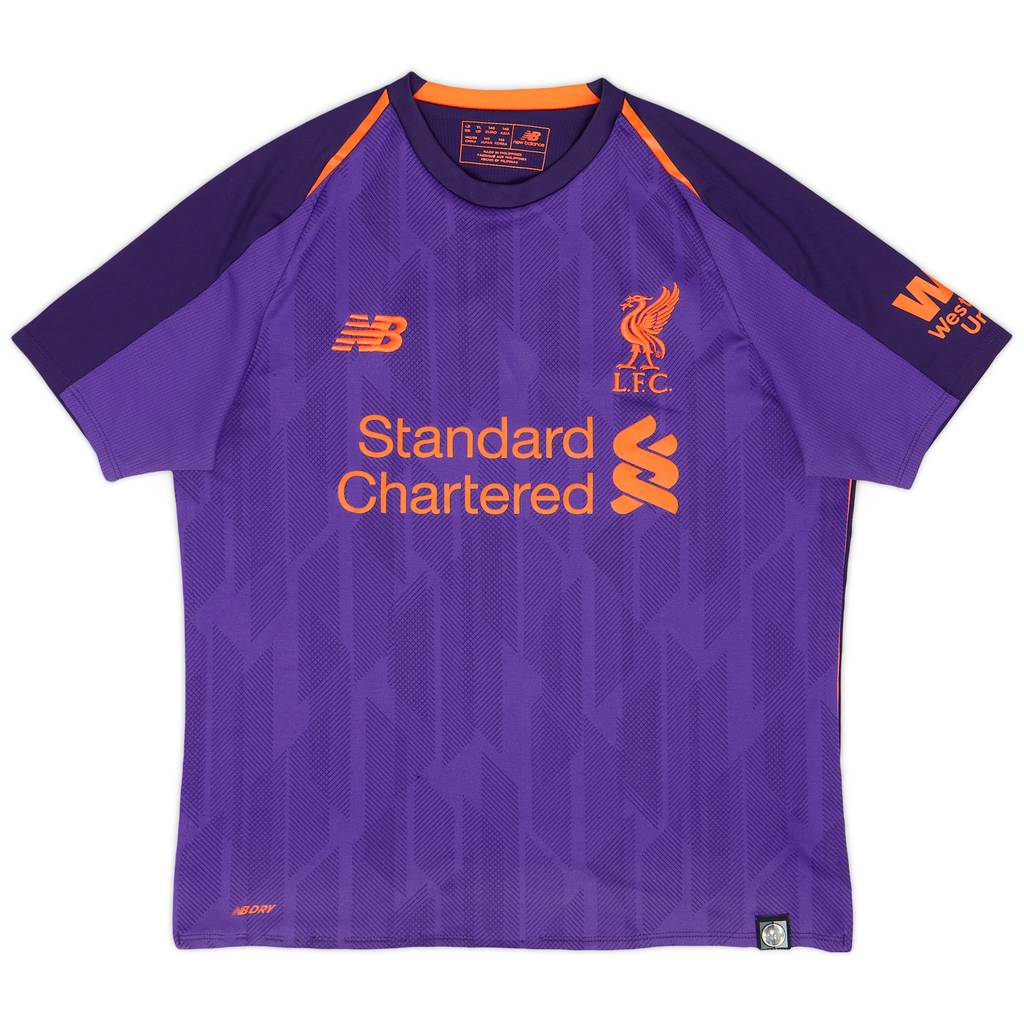 2018-19 Liverpool Away Shirt - 9/10 - (L.Boys)