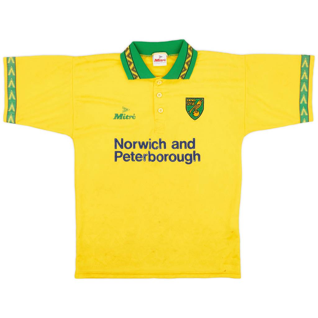 1994-96 Norwich Home Shirt - 5/10 - (S)