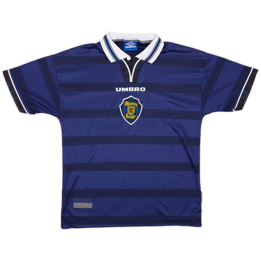 1998-00 Scotland Home Shirt - 8/10 - (M)