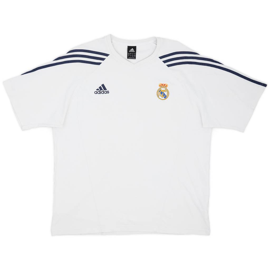 2005-06 Real Madrid adidas Training Shirt - 7/10 - (L/XL)