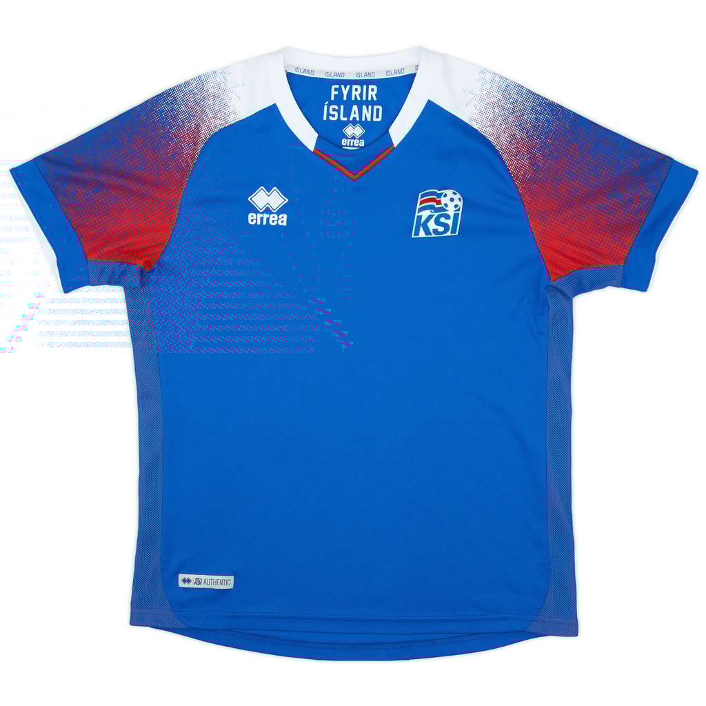 2018-19 Iceland Home Shirt - 9/10 - (S)