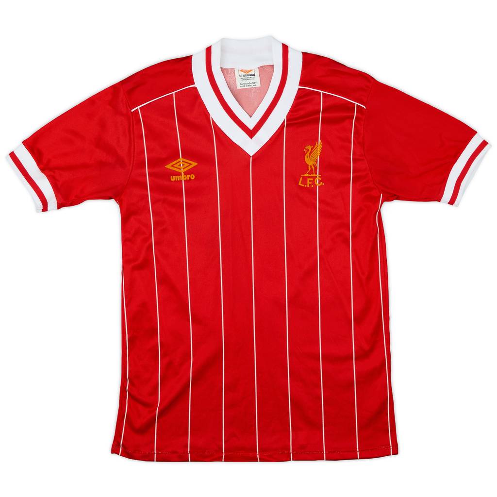 1982-85 Liverpool Home Shirt - 7/10 - (S)