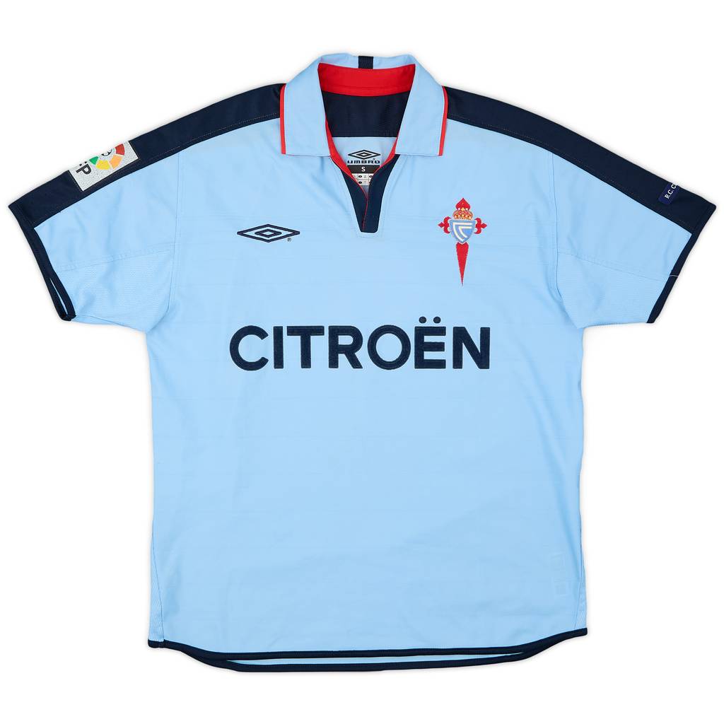 2003-05 Celta Vigo Home Shirt - 7/10 - (S)