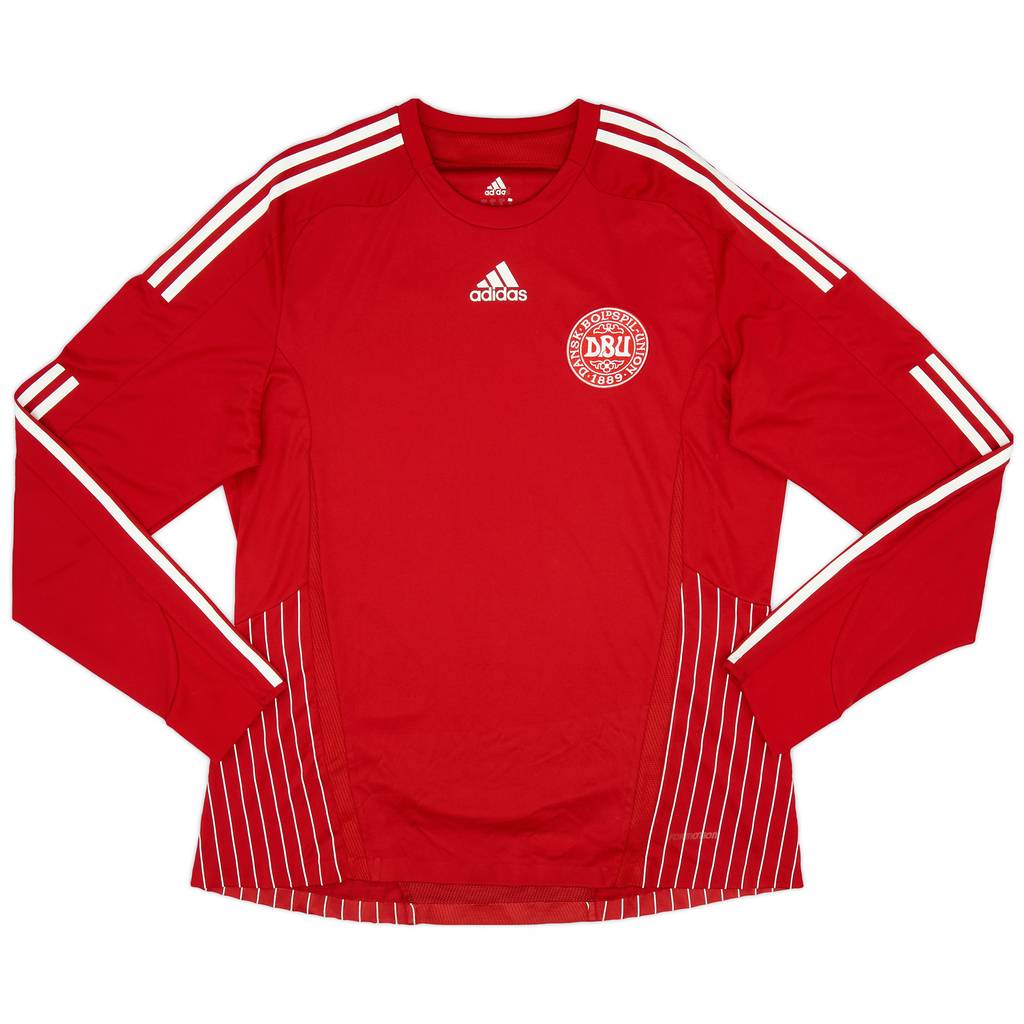 2007-10 Denmark Authentic Home L/S Shirt - 9/10 - (XL)