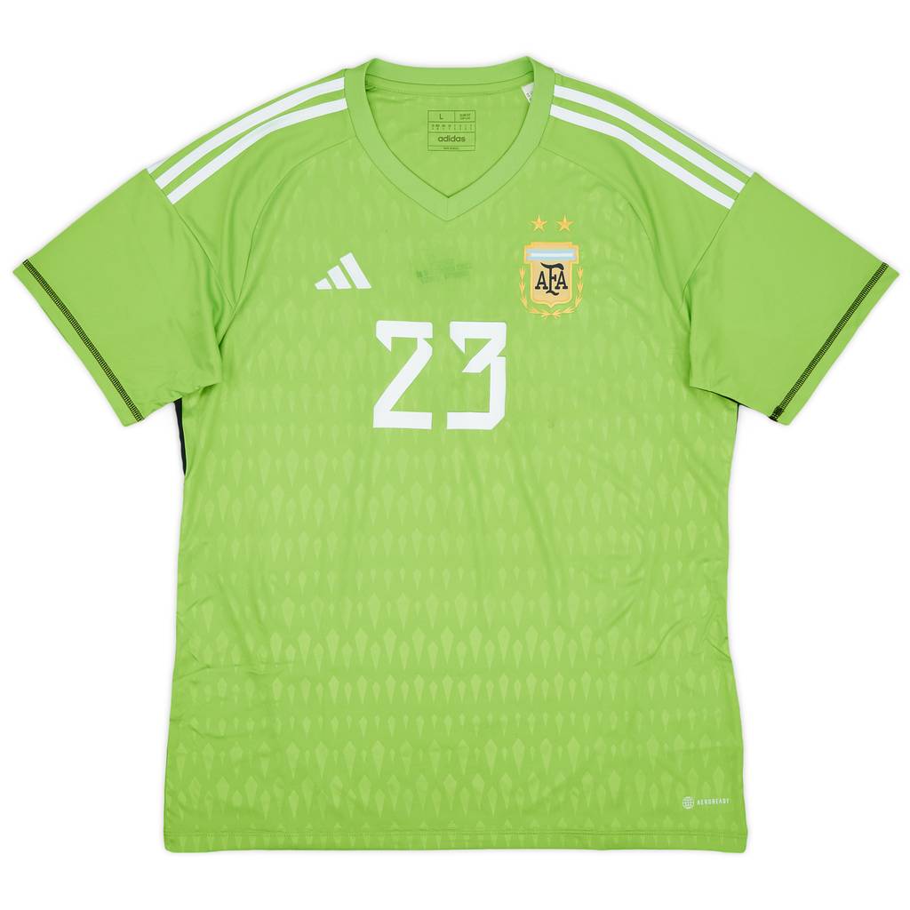 2022-23 Argentina GK Shirt #23 - 5/10 - (L)