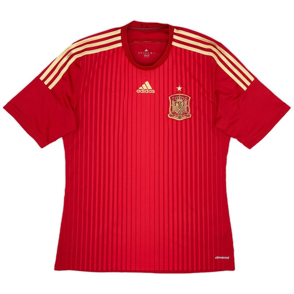 2013-15 Spain Home Shirt - 8/10 - (M)
