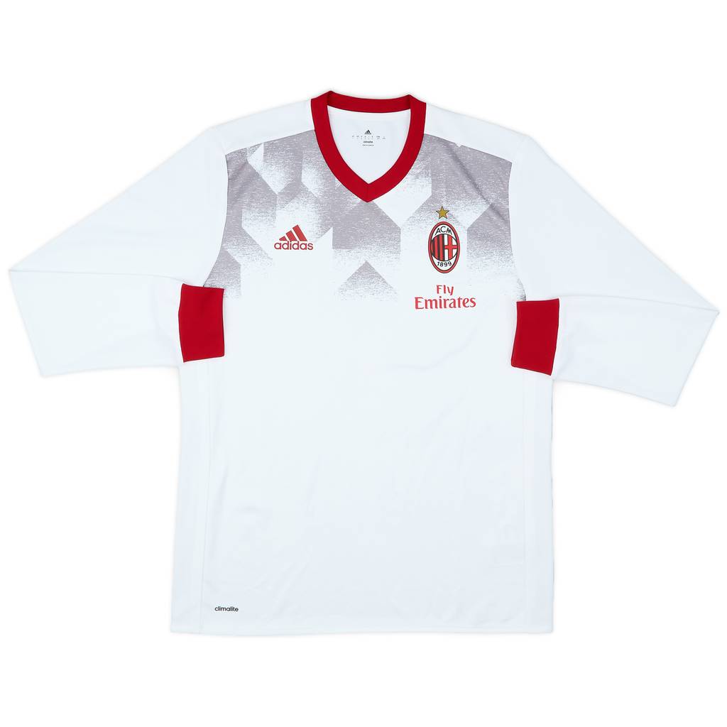 2016-17 AC Milan adidas Training L/S Shirt - 10/10 - (L)