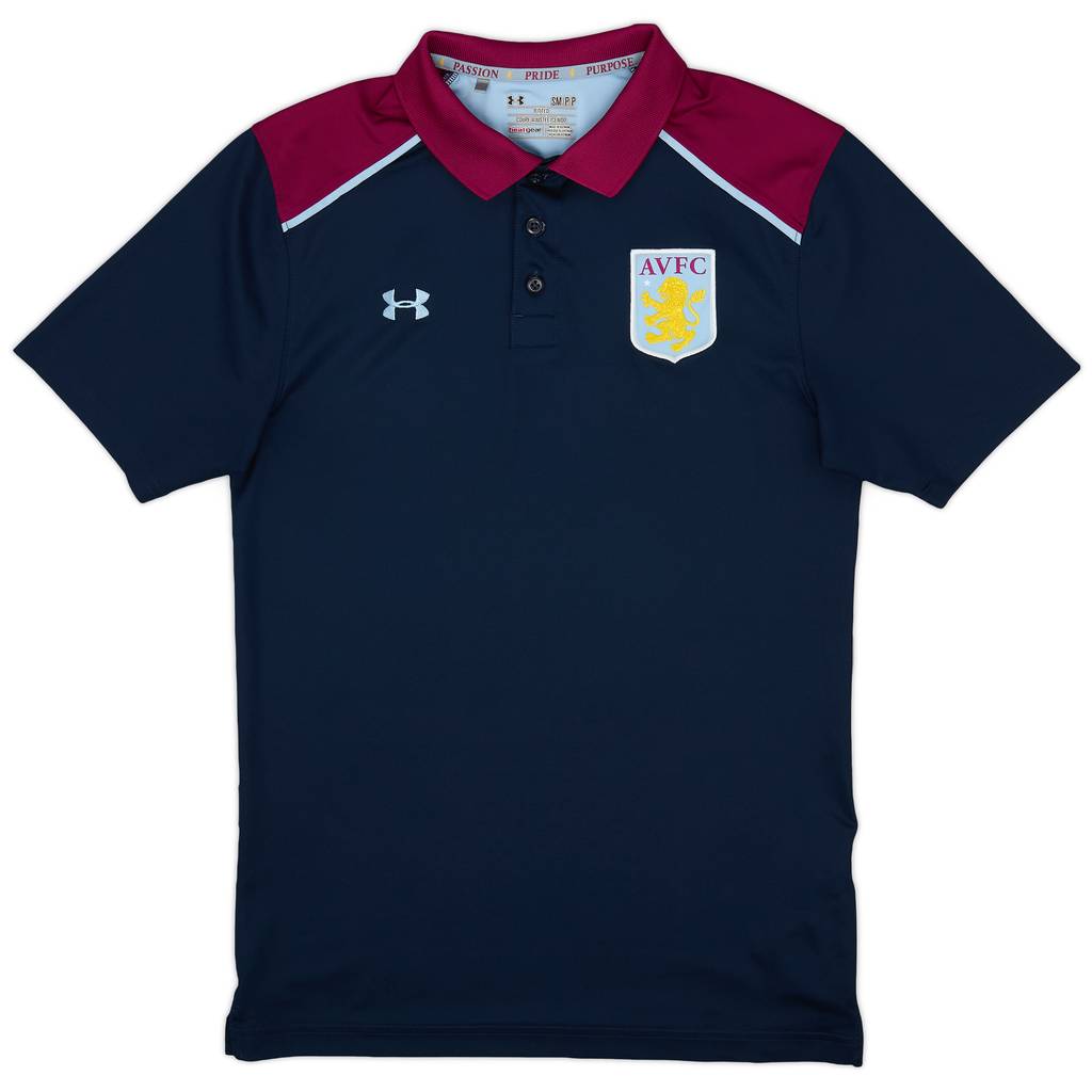 2016-17 Aston Villa Under Armour Training Polo - 10/10 - (S)
