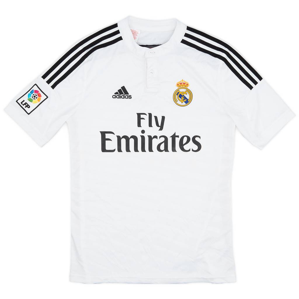 2014-15 Real Madrid Home Shirt - 7/10 - (XL.Boys)