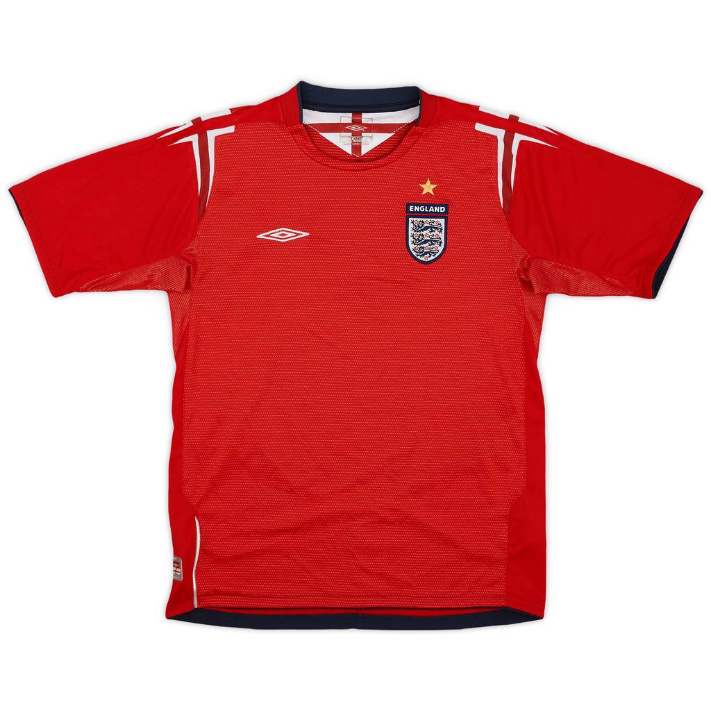 2004-06 England Away Shirt - 9/10 - (L.Boys)