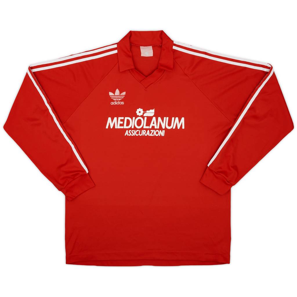 1990-91 AC Milan adidas Training L/S Shirt - 6/10 - (L)
