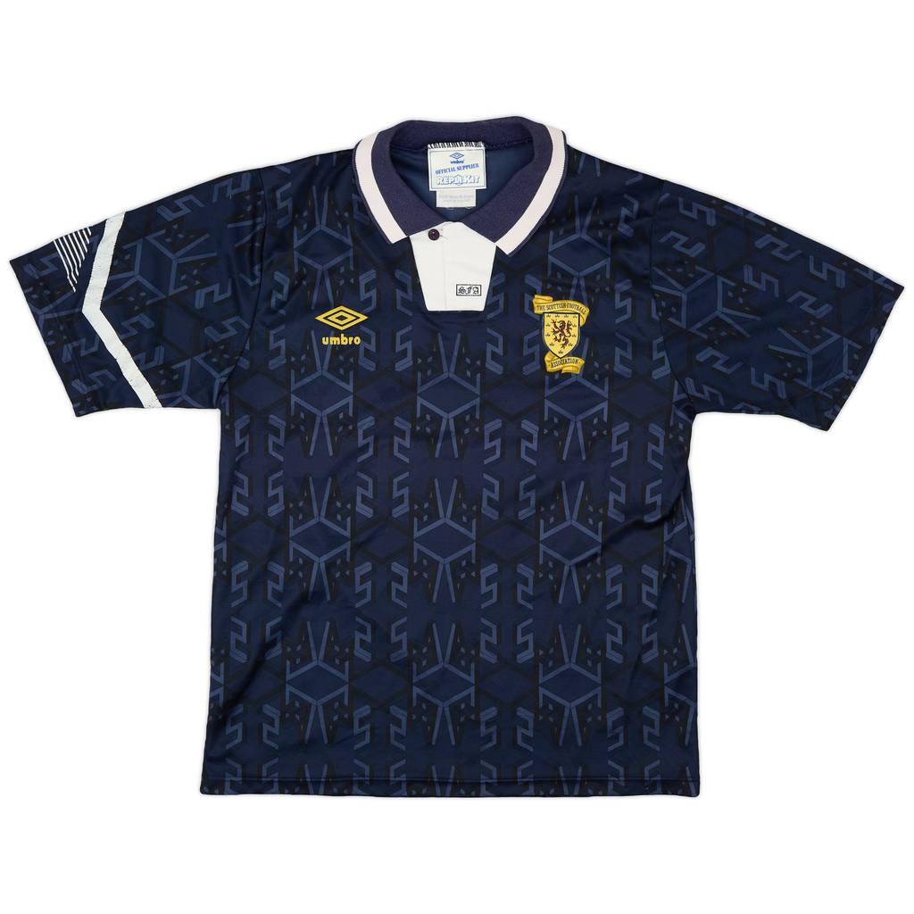 1991-94 Scotland Home Shirt - 7/10 - (S)