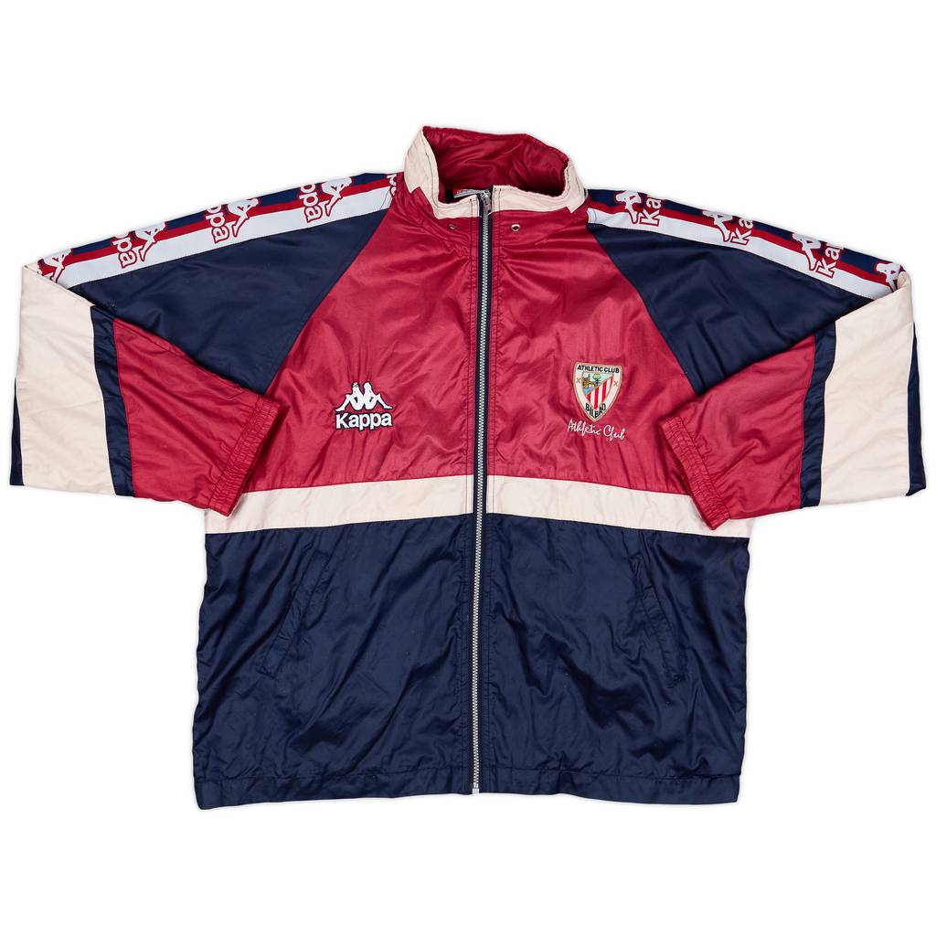 1995-97 Athletic Bilbao Kappa Track Jacket - 8/10 - (L)