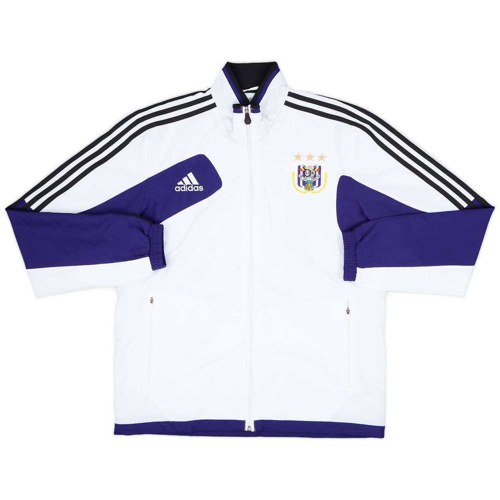 2012-13 Anderlecht adidas Track Jacket - 9/10 - (M/L)