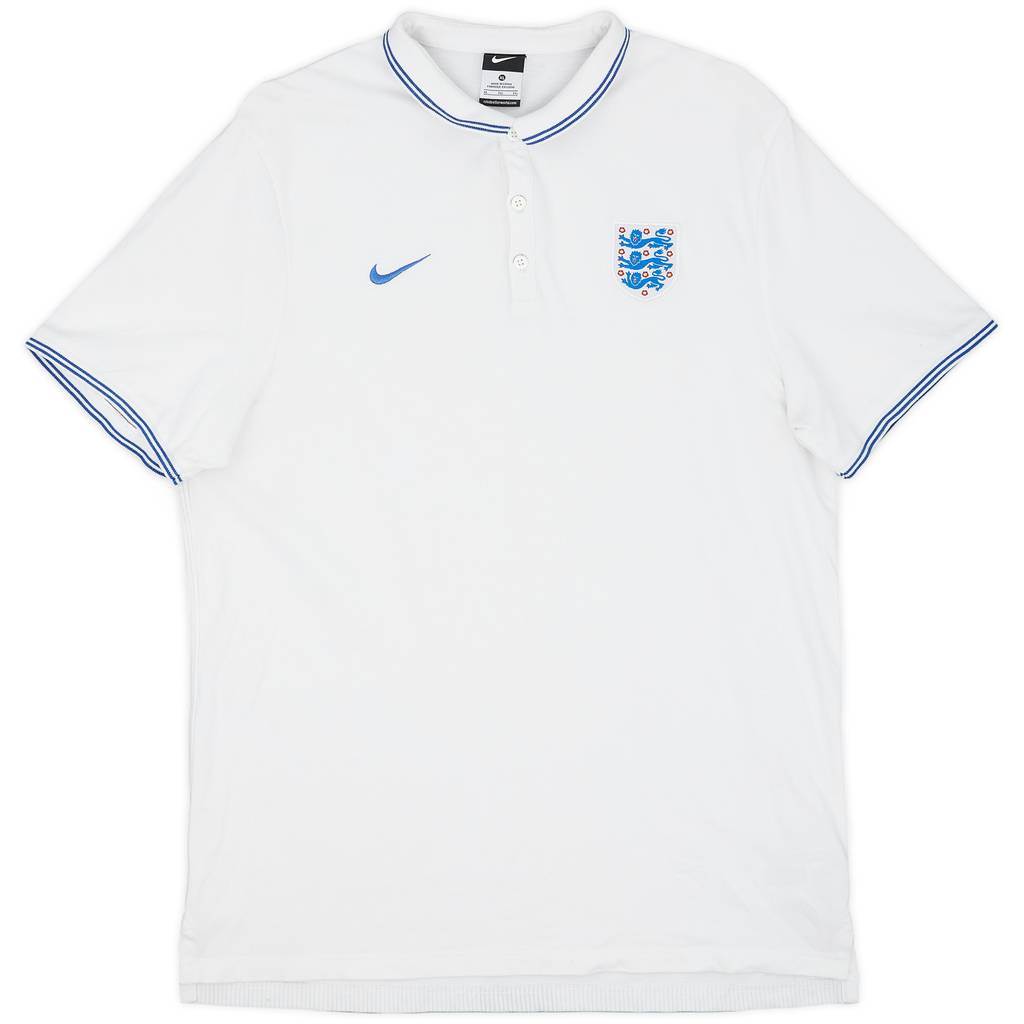 2014-15 England Nike Polo Shirt - 9/10 - (XL)