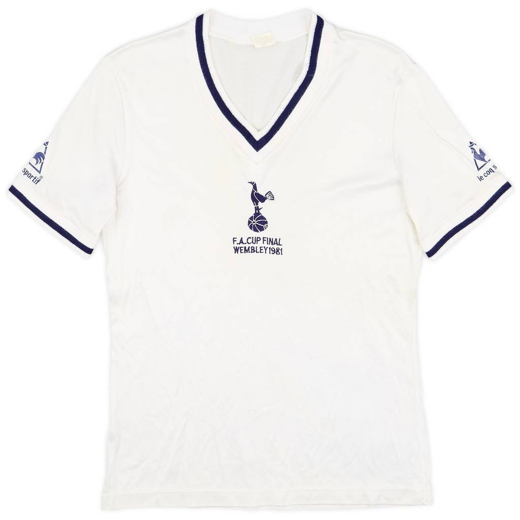1980-82 Tottenham 'FA Cup Final' Home Shirt - 8/10 - (S)