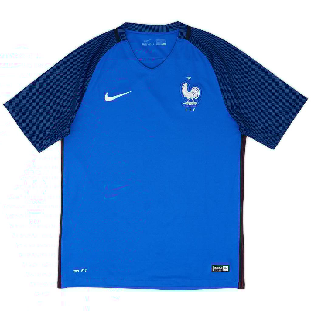 2016-17 France Home Shirt - 8/10 - (M)