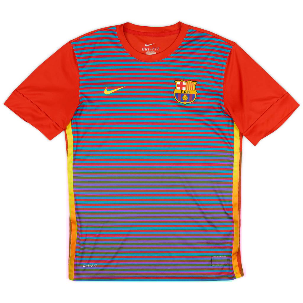 2012-13 Barcelona Nike Training Shirt - 8/10 - (M)