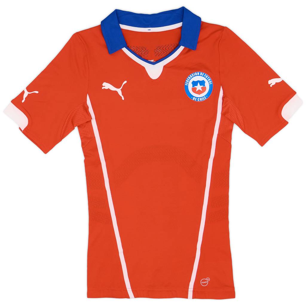 2014-15 Chile Player Issue Home Shirt - 8/10 - (S)