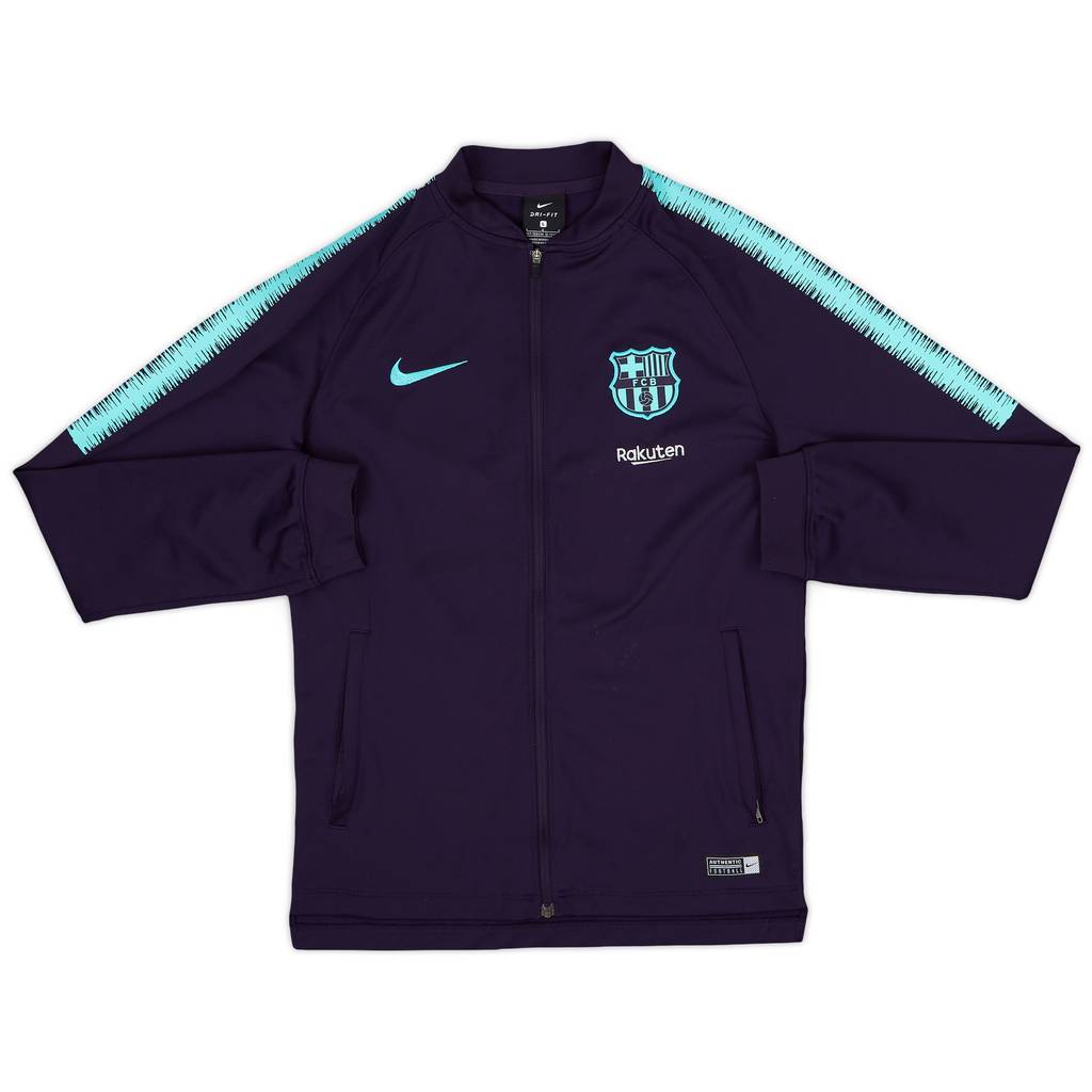 2018-19 Barcelona Nike Track Jacket - 7/10 - (L.Boys)